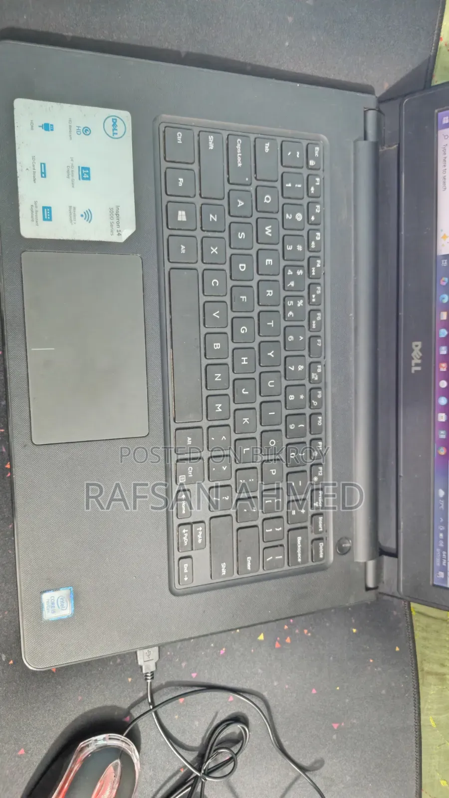 Laptop Dell Inspiron 14 4GB Intel Core I5 SSD 128GB