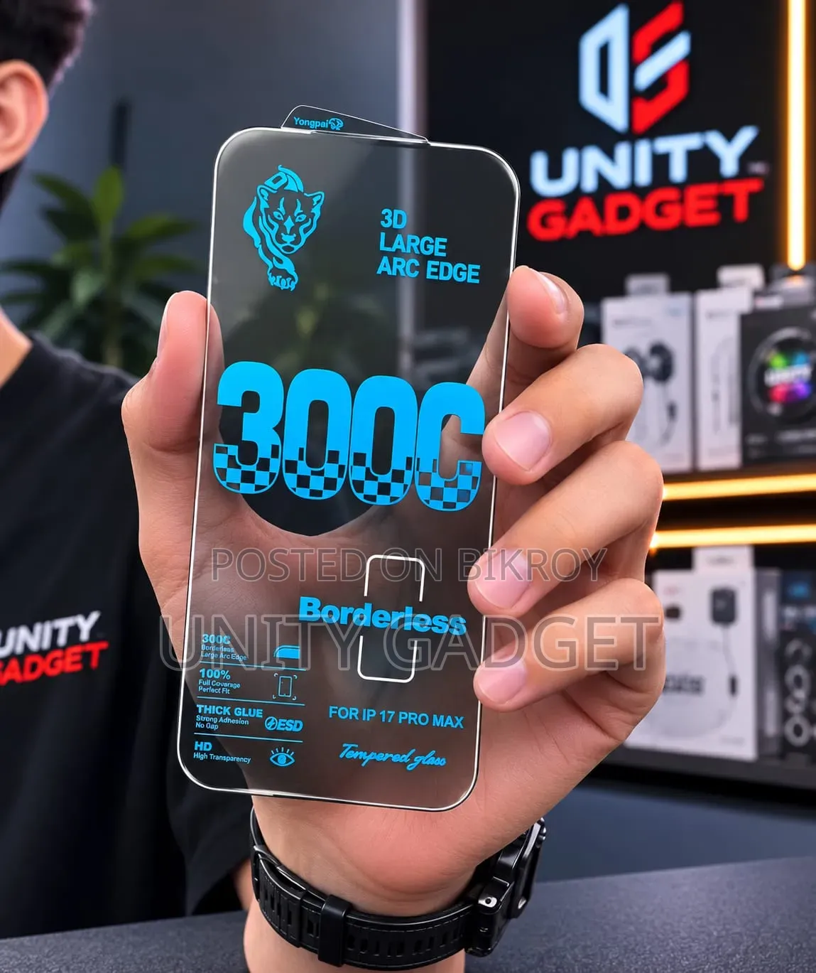 Yongpoly Borderless Protector Turbo 4 Pro and All Device Available