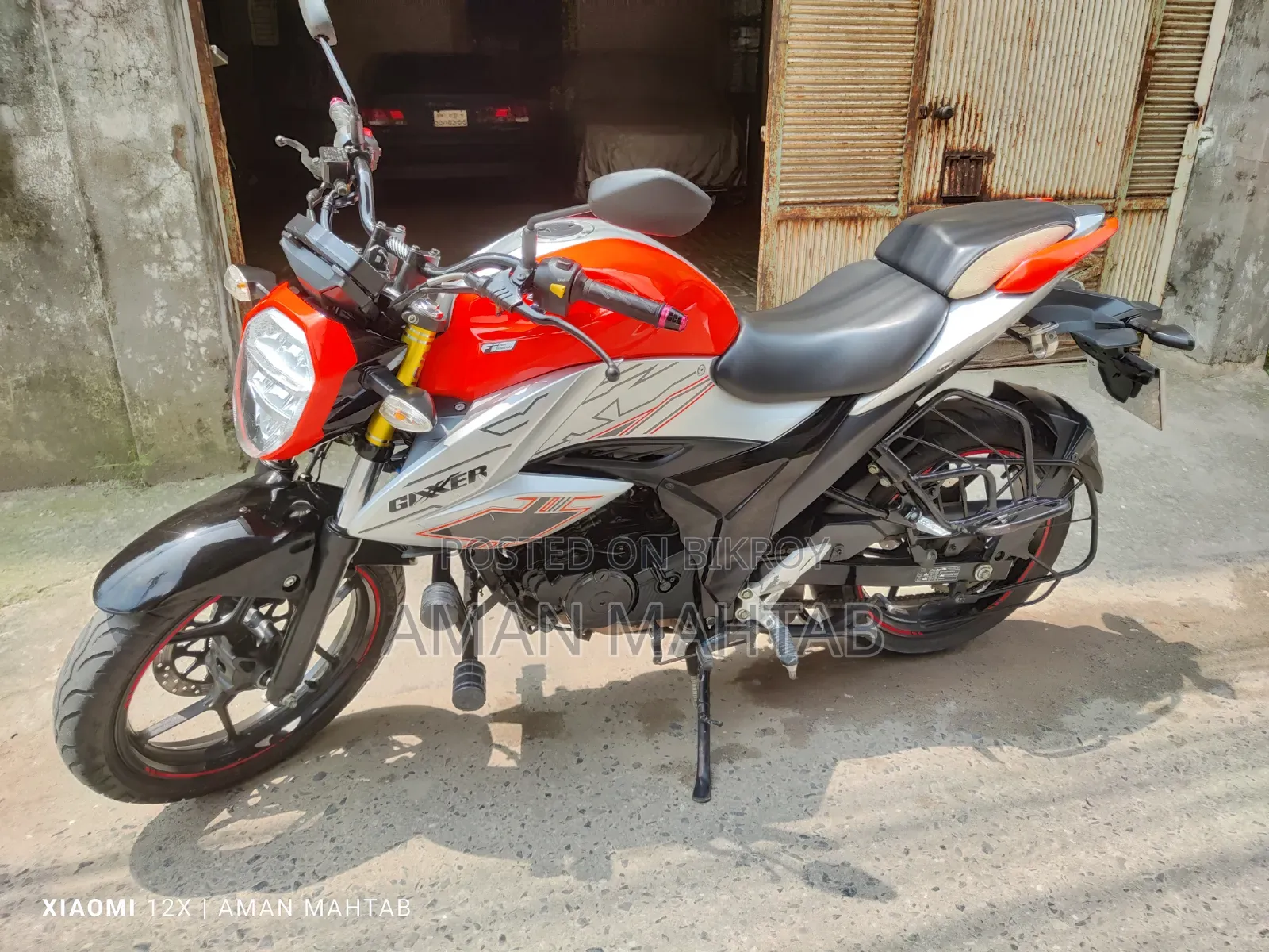 Suzuki Gixxer 2023 Orange