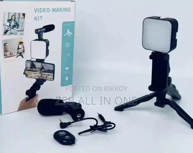 Vlogging Kit (01LM) - All-In-One Video Making Set