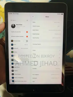 Apple iPad Mini 5 (2019) 64 GB Silver