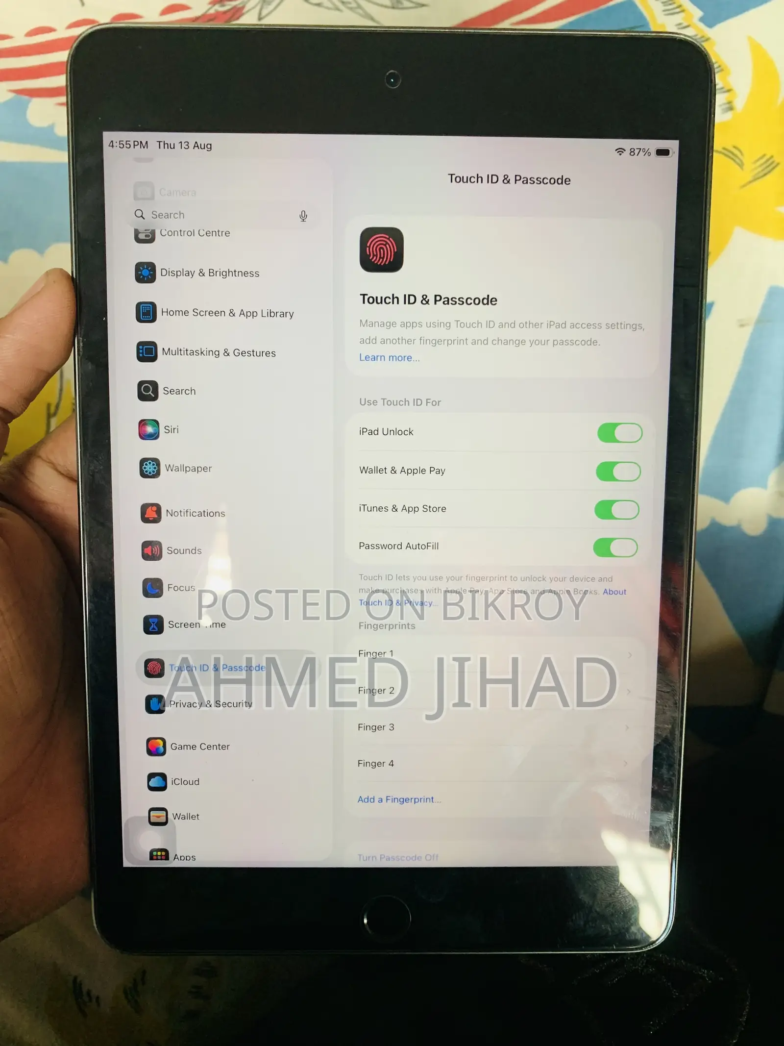 Apple iPad Mini 5 (2019) 64 GB Silver