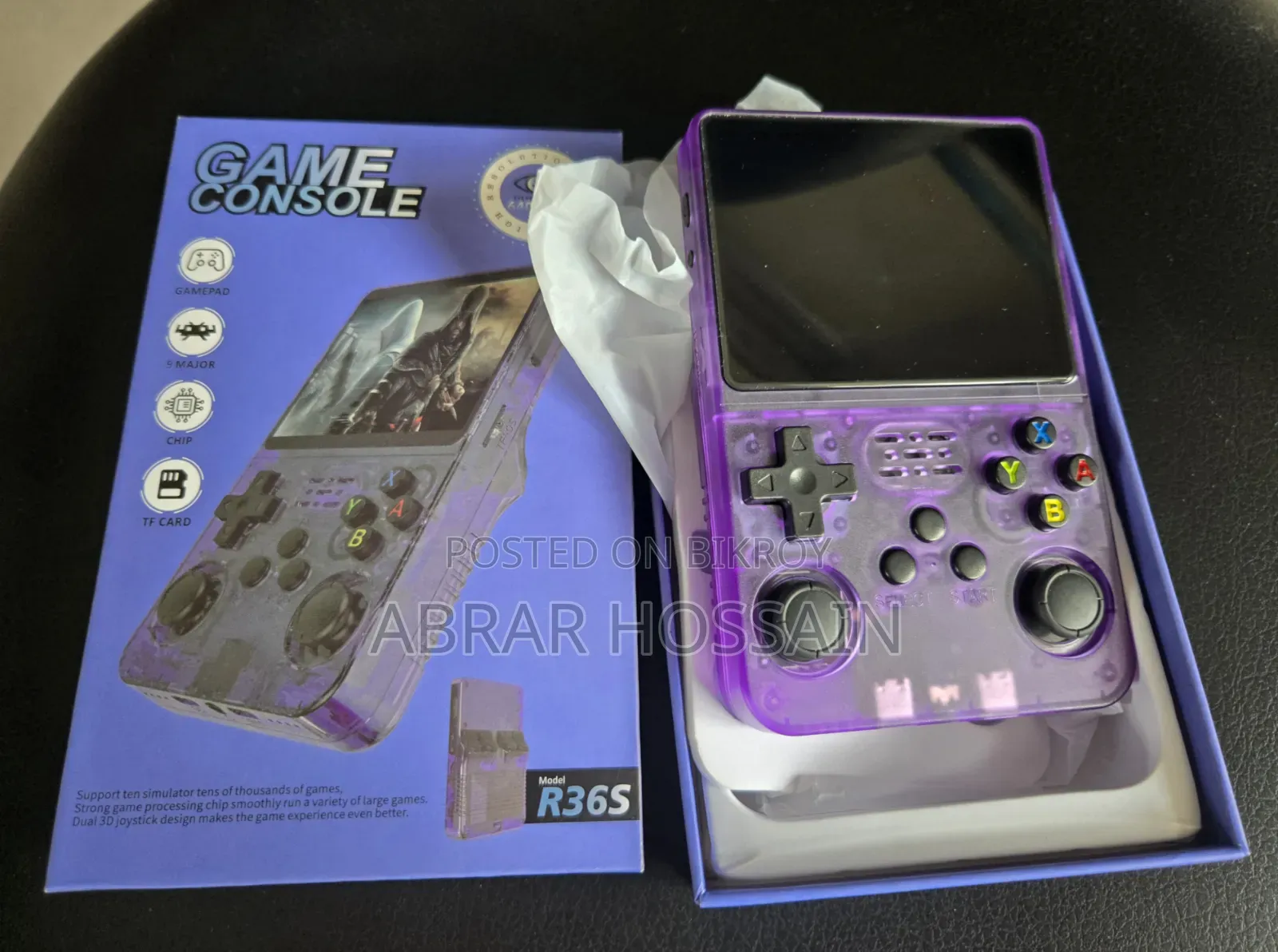 R36S Retro Handheld Game Console