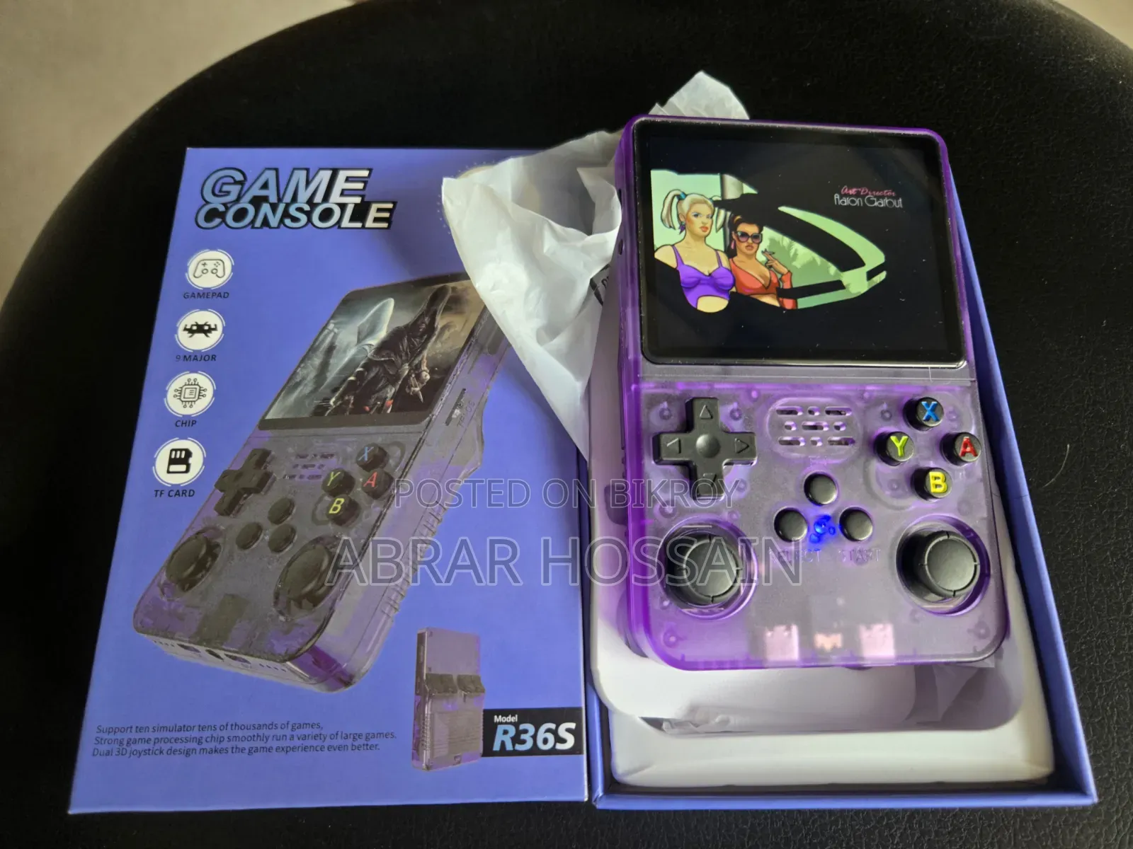 R36S Retro Handheld Game Console