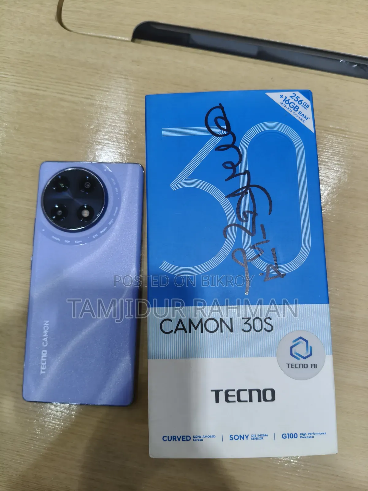 Tecno Camon 30S 256 GB Purple