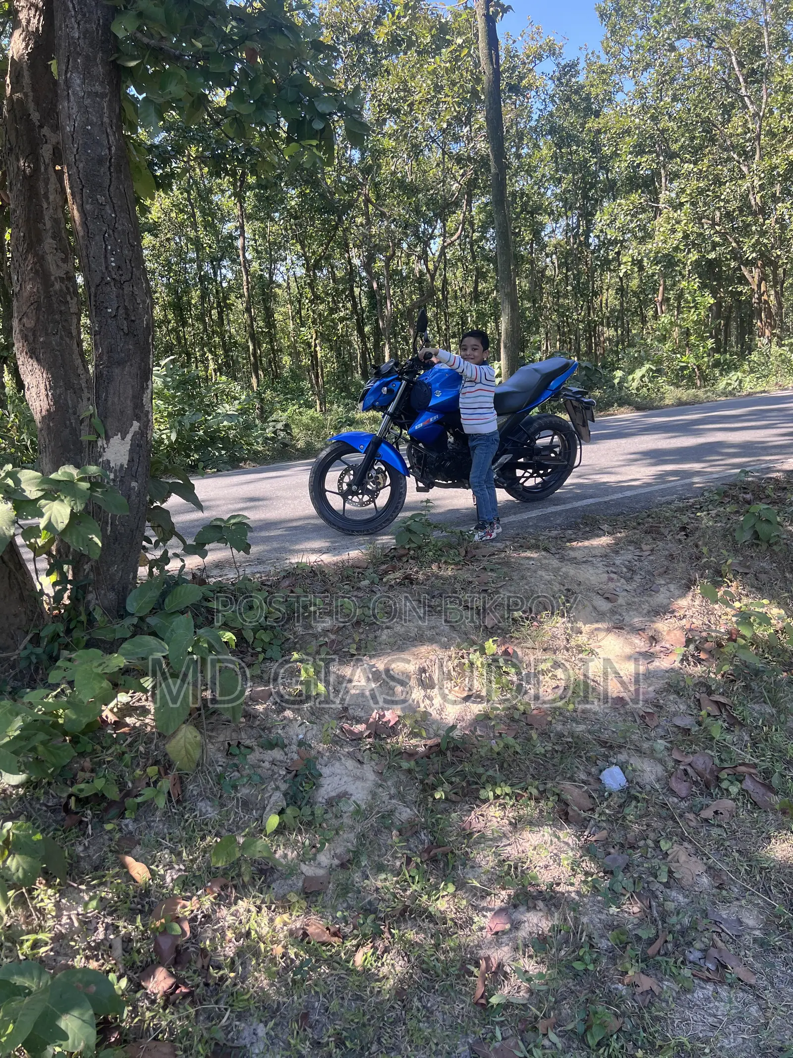 Suzuki Gixxer 2023 Blue