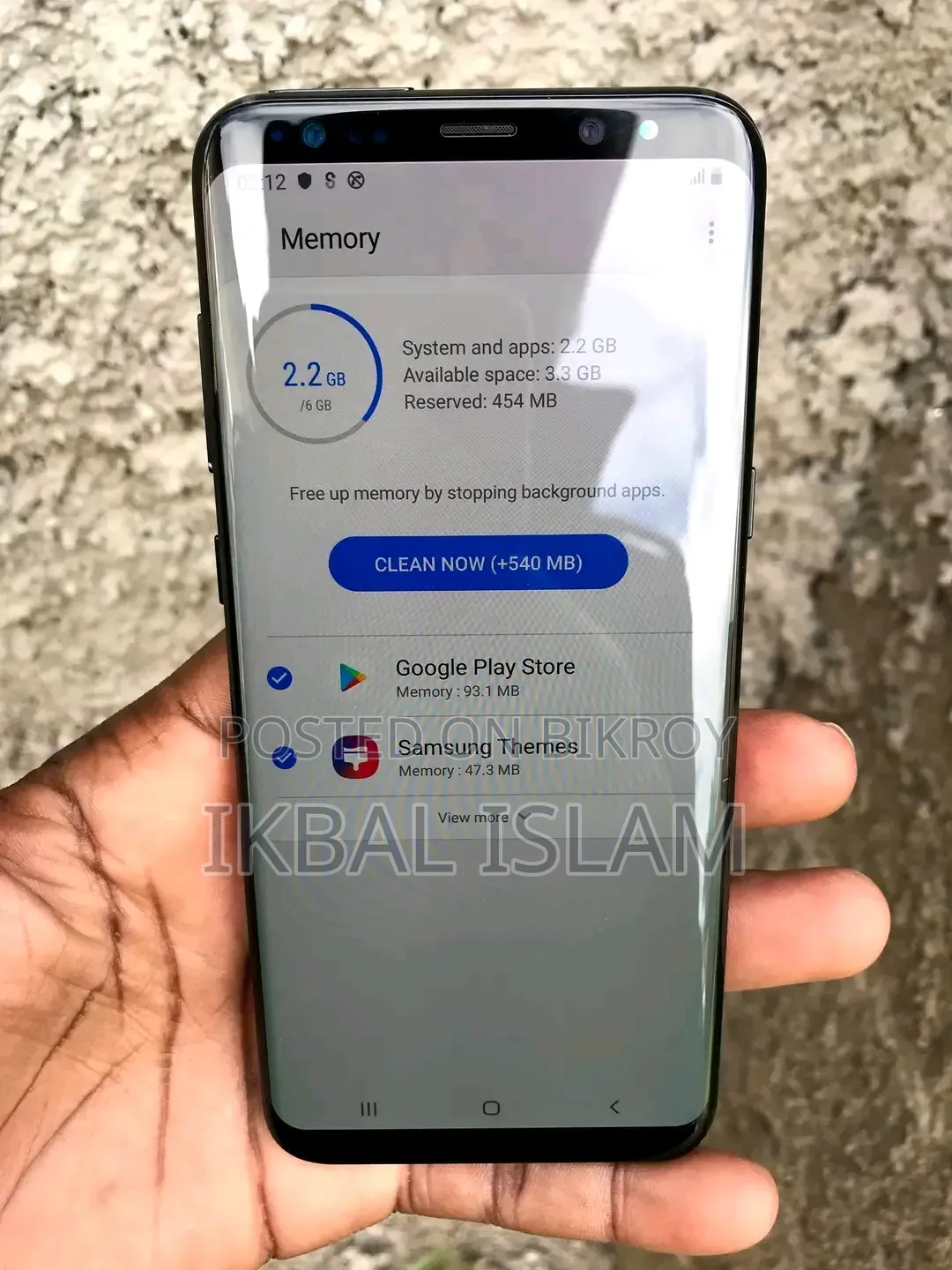 Samsung Galaxy S8 Plus 64 GB Black