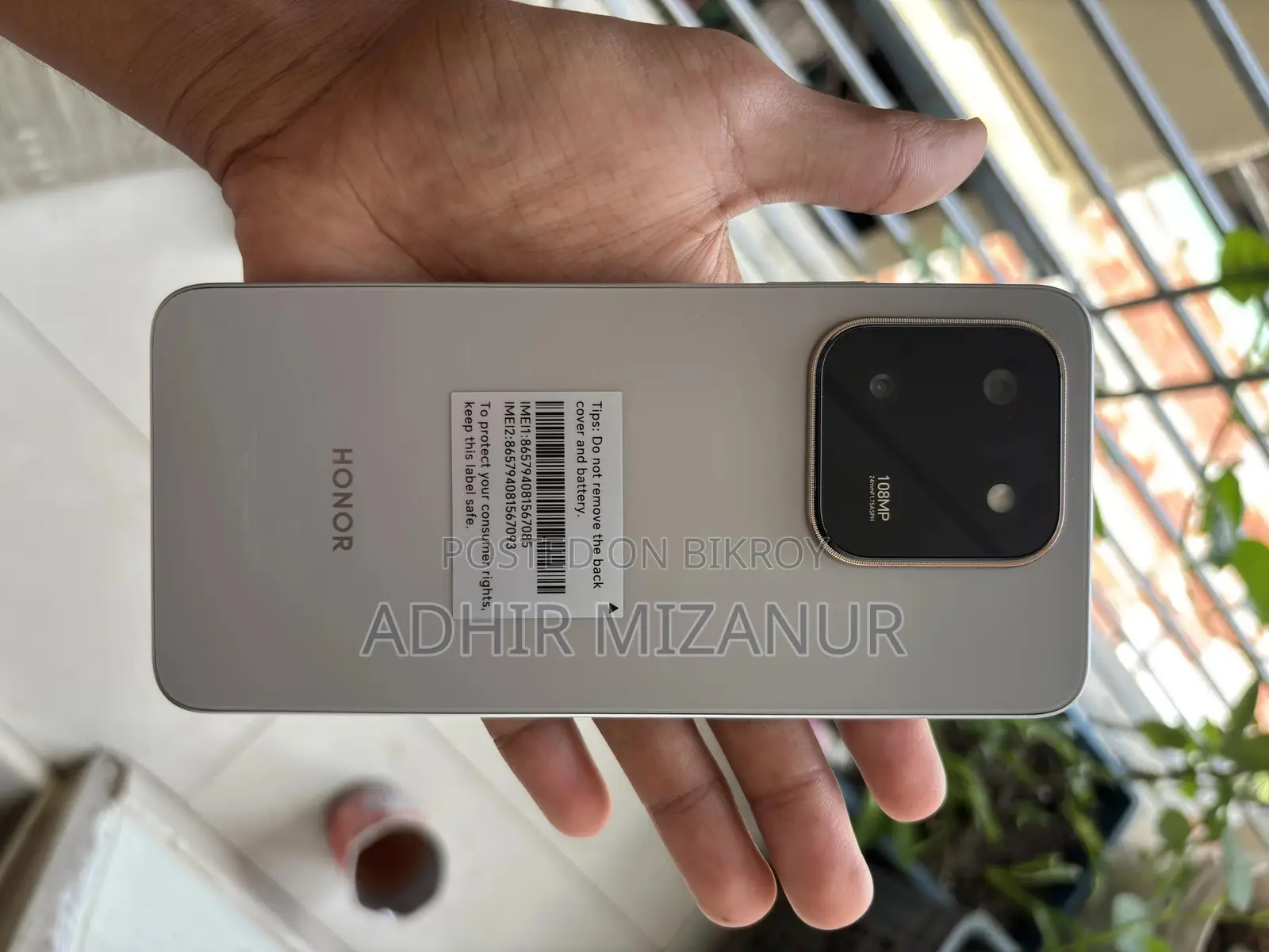 New Honor X7d 256 GB Silver
