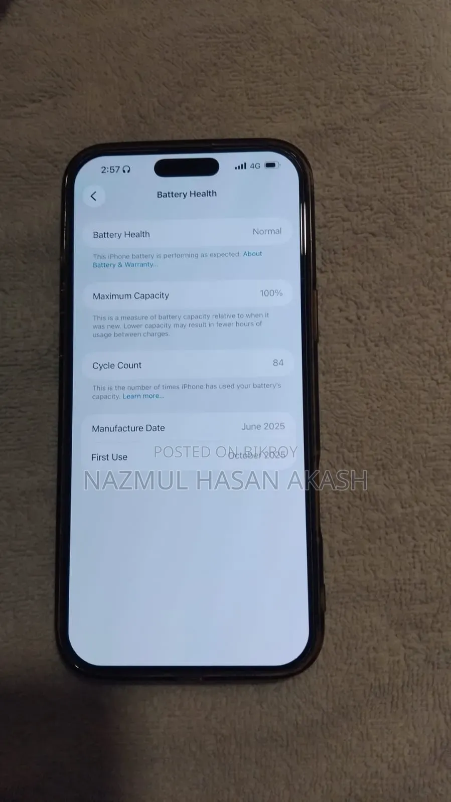 Apple iPhone 16 Pro Max 256 GB Gold