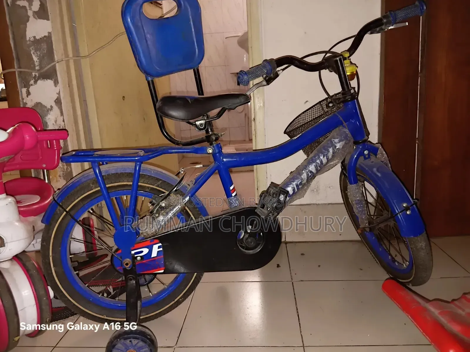 Blue Bi-Cycle