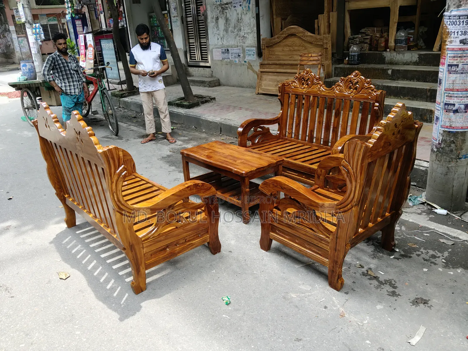 Sofa 2*2*1 & Tea Table 1 PC