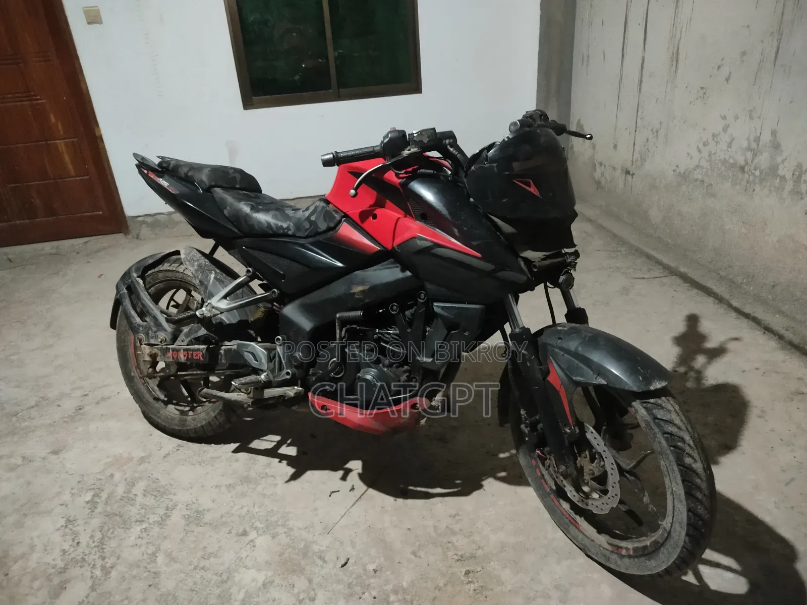বাজাজ পালসার এনএস ১৬০ ২০১৯ রেড