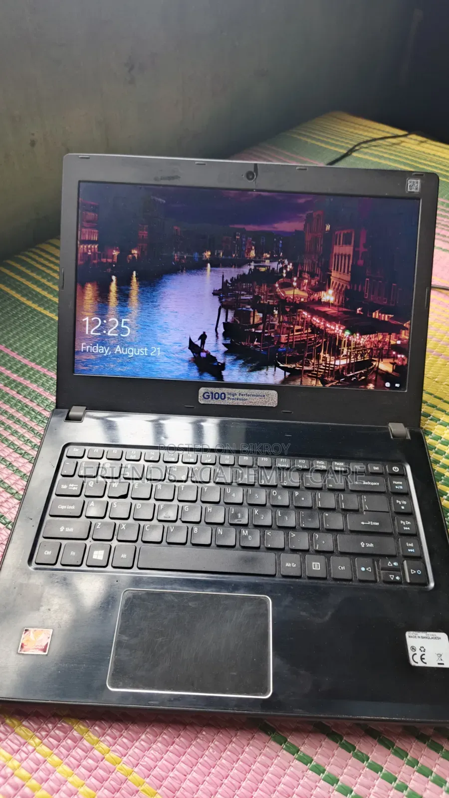 ল্যাপটপ Acer Aspire E5-475 8GB Intel Core i3 HDD+SSD 500GB
