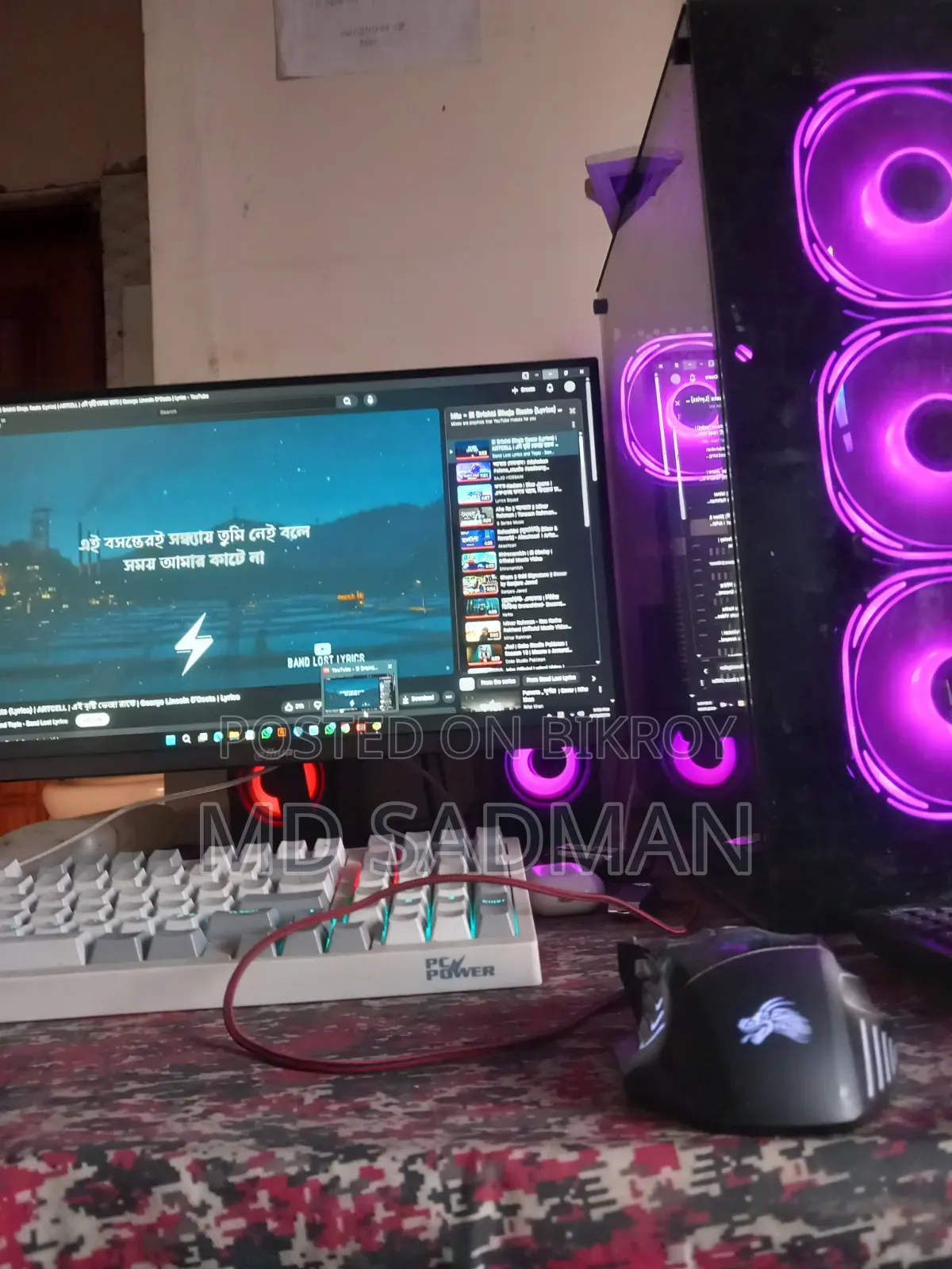 Desktop Computer 16GB Intel Core I5 SSD 500GB