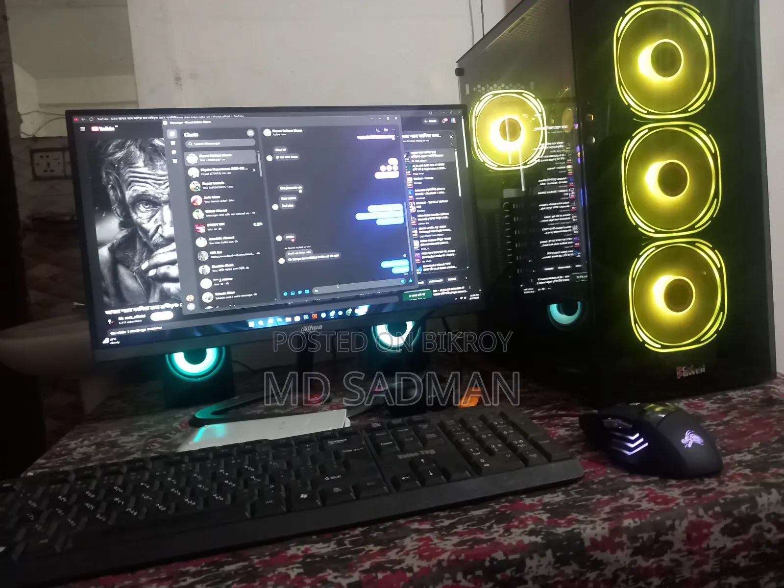 Desktop Computer 16GB Intel Core I5 SSD 500GB
