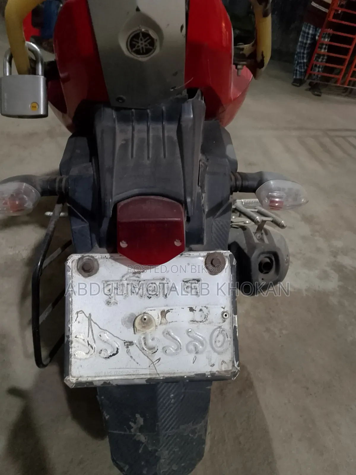 Yamaha Fazer V1 2015 Red