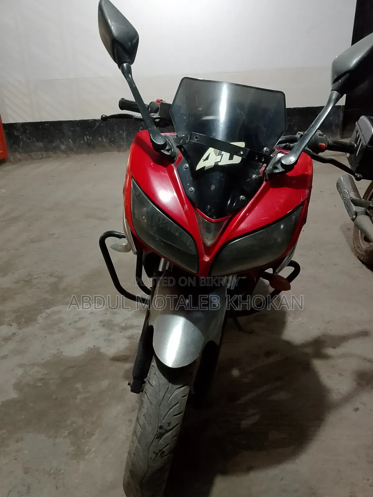 Yamaha Fazer V1 2015 Red