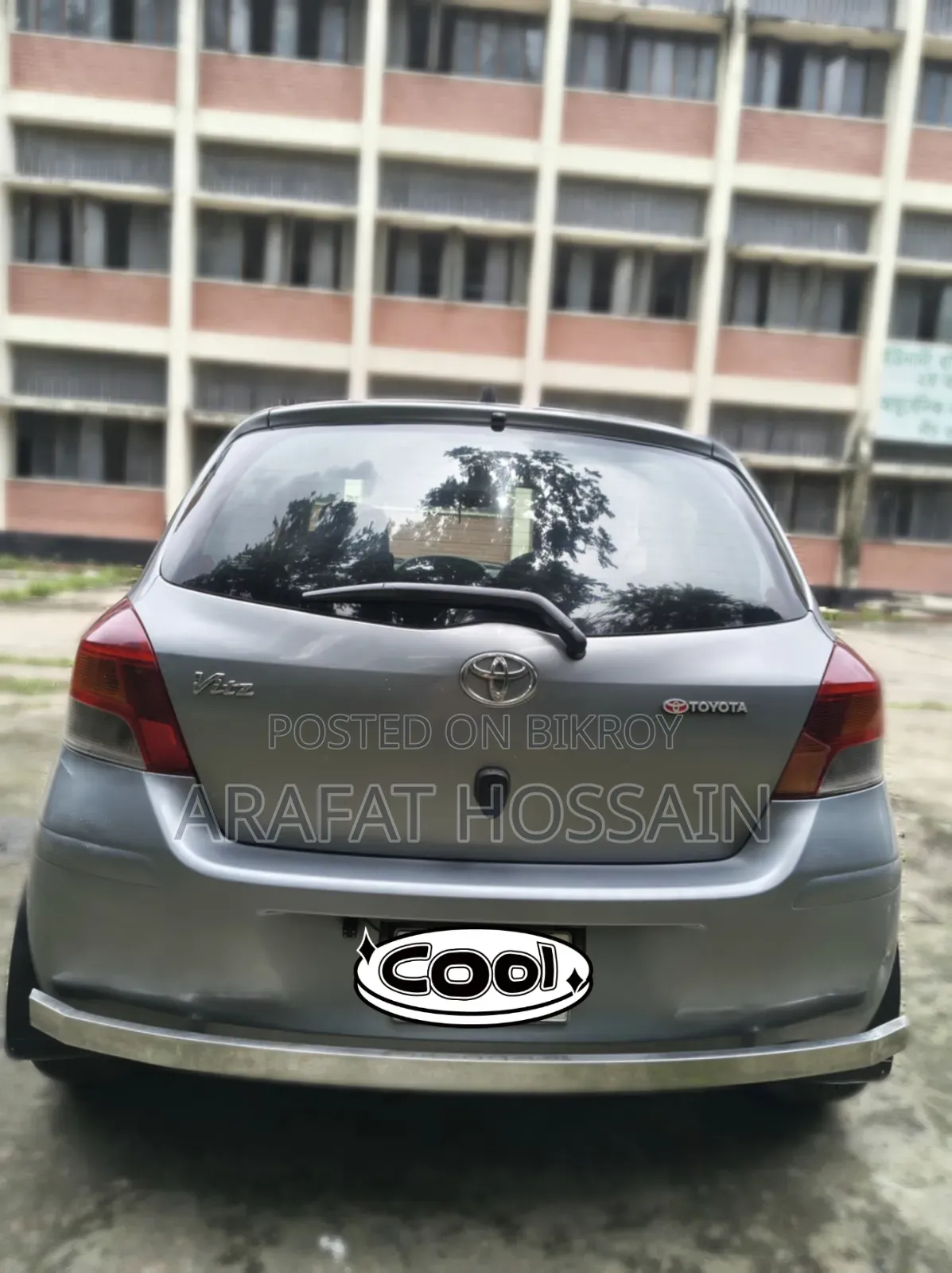 টয়োটা ভিটজ ২০১০ সিলভার