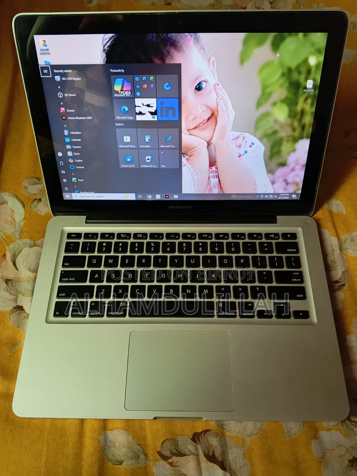 Laptop Apple MacBook Pro 2017 8GB Intel Core I5 SSD 128GB
