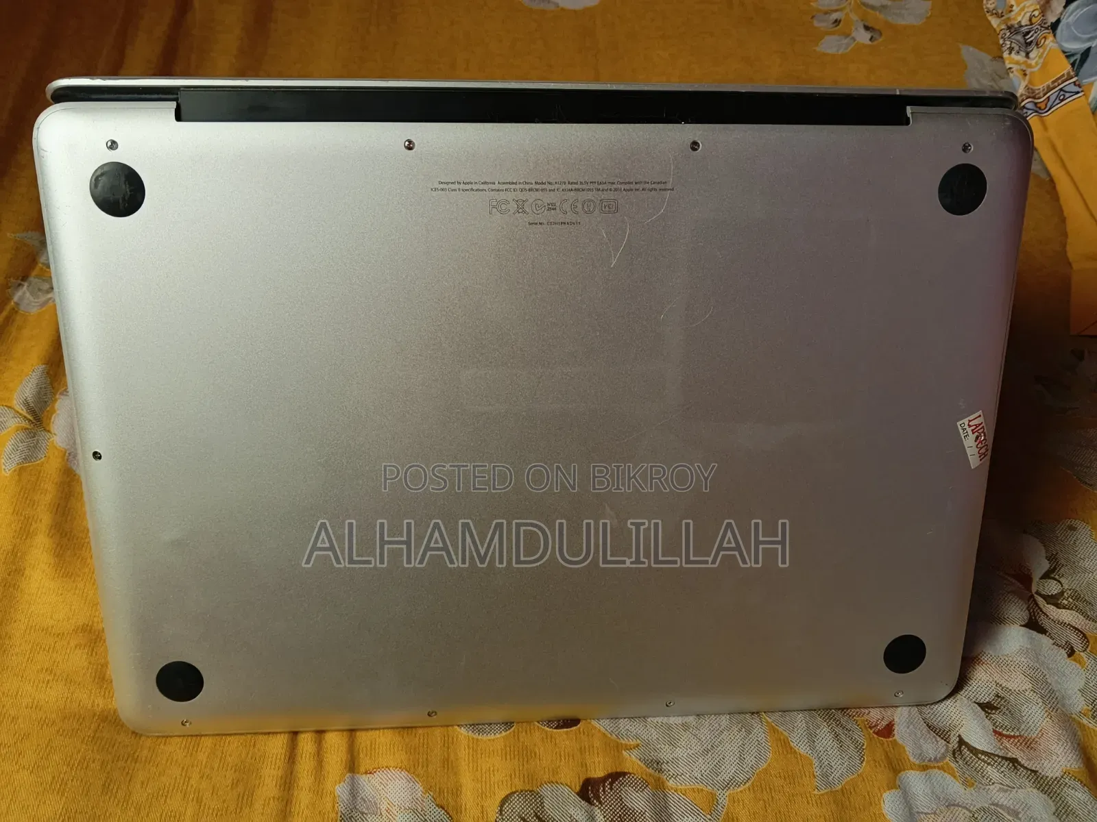 Laptop Apple MacBook Pro 2017 8GB Intel Core I5 SSD 128GB