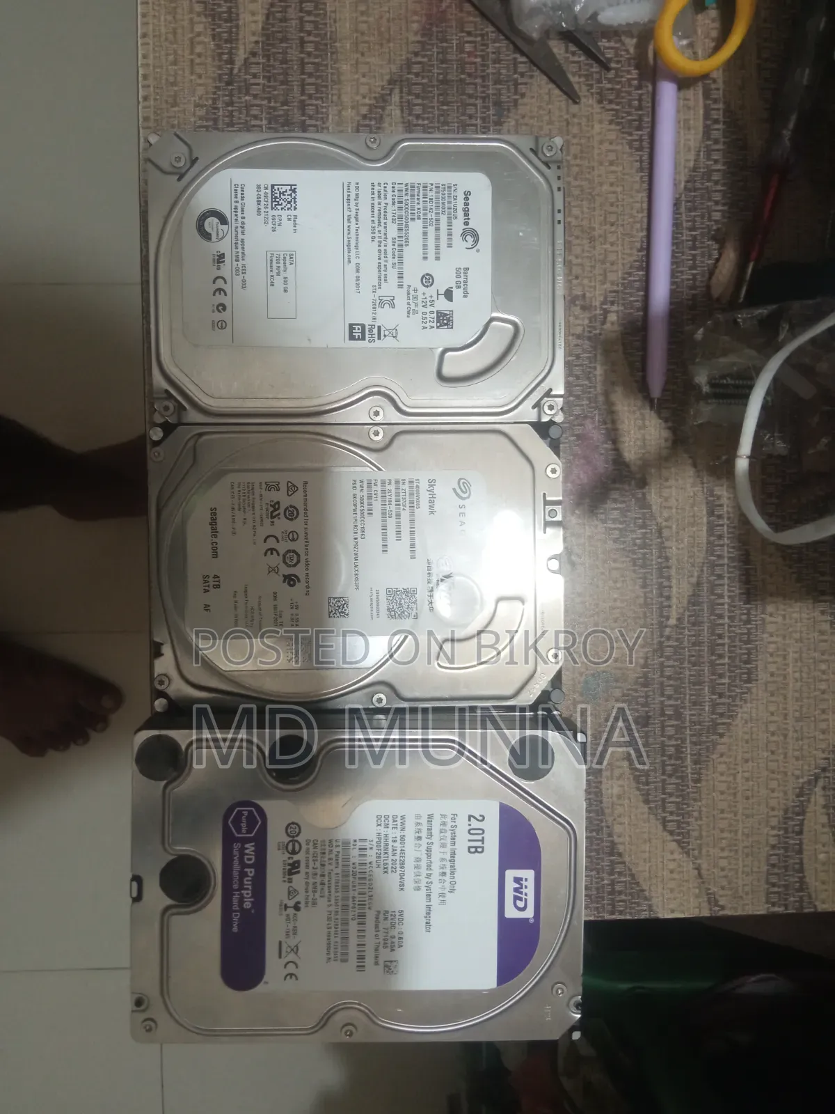 Desktop Computer 12GB HDD 4TB