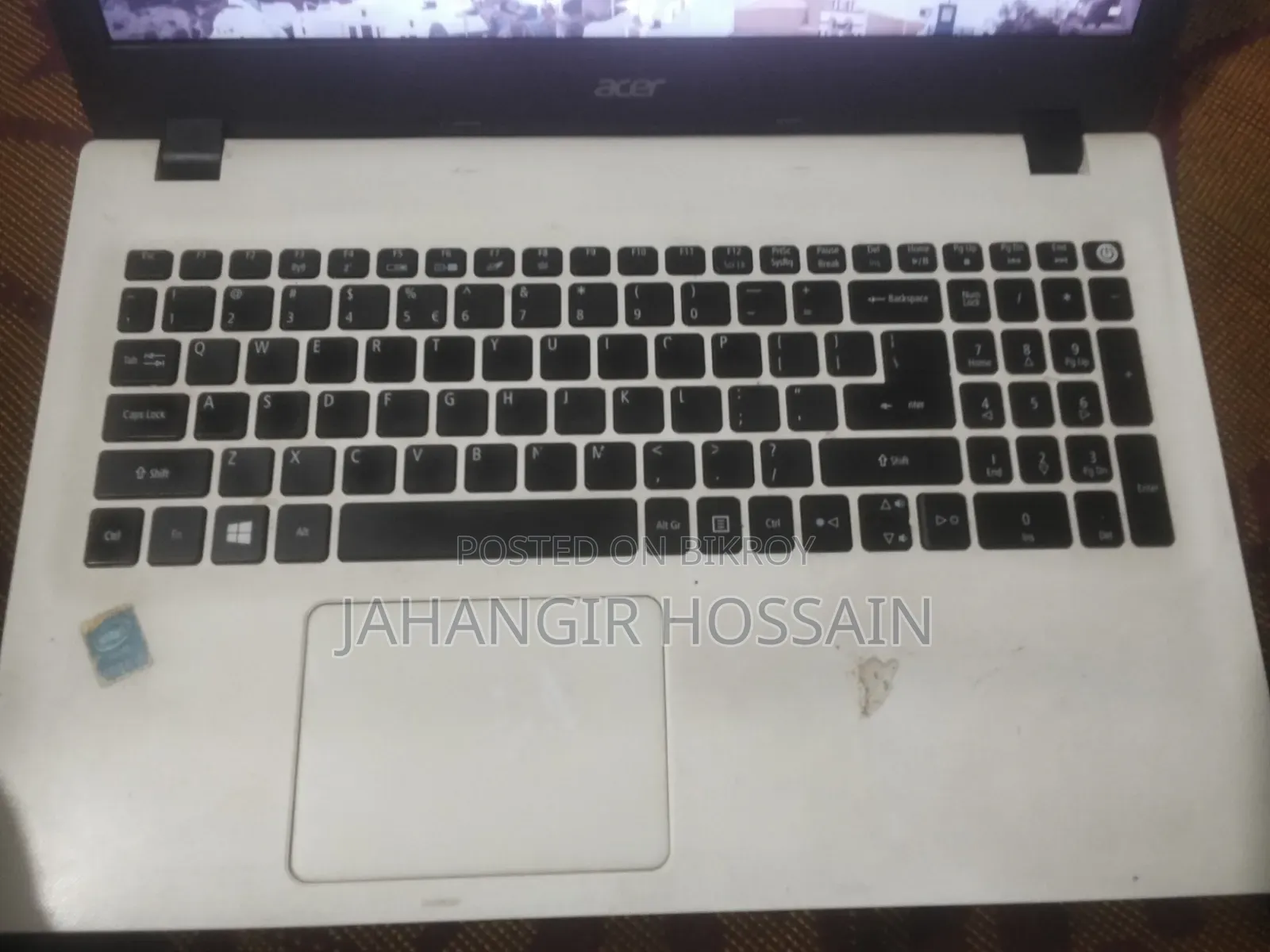Laptop Acer 4GB Intel Core I3 HDD+SSD 500GB