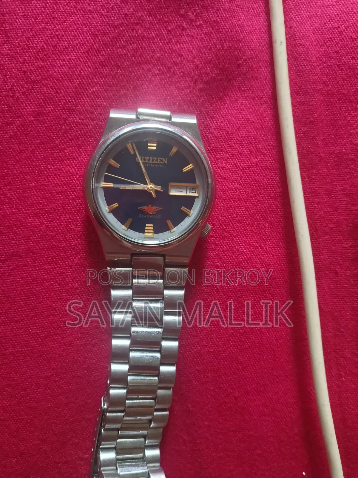 Citizen Automatic 21 Jewels Vintage Eagle 7 Japan 8200