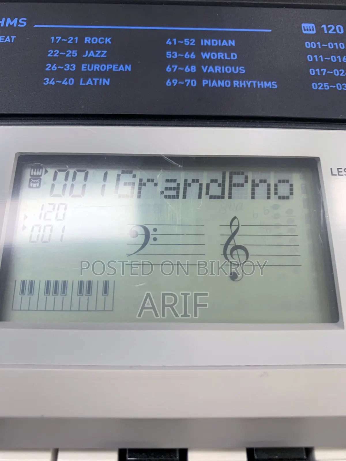 CASIO CTK-1550 | 61-Keys Piano Style Keyboard