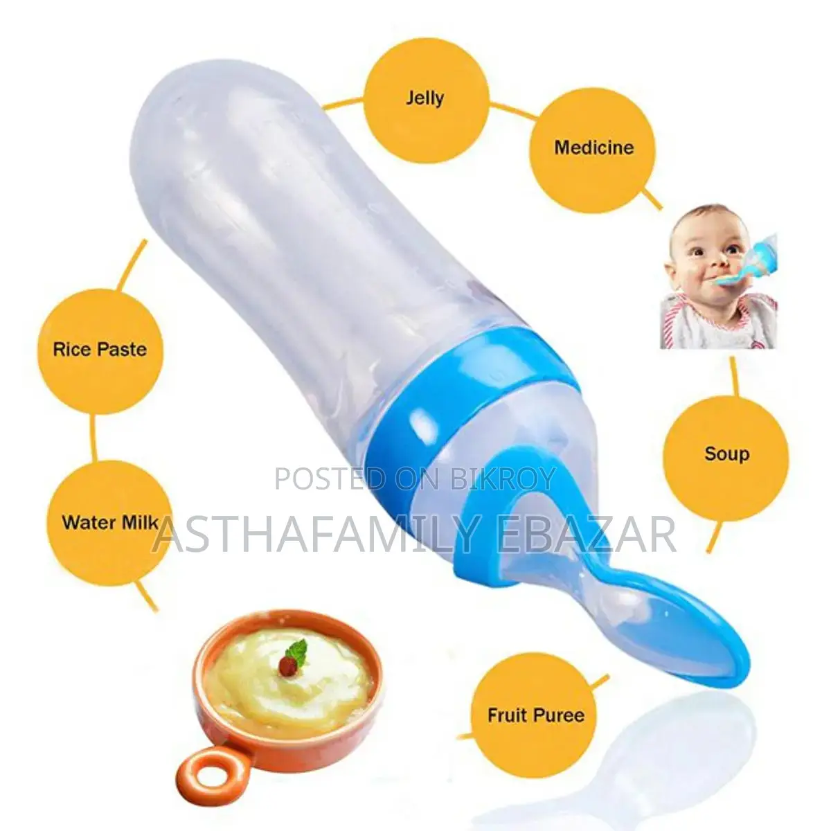 Baby feeding spoon