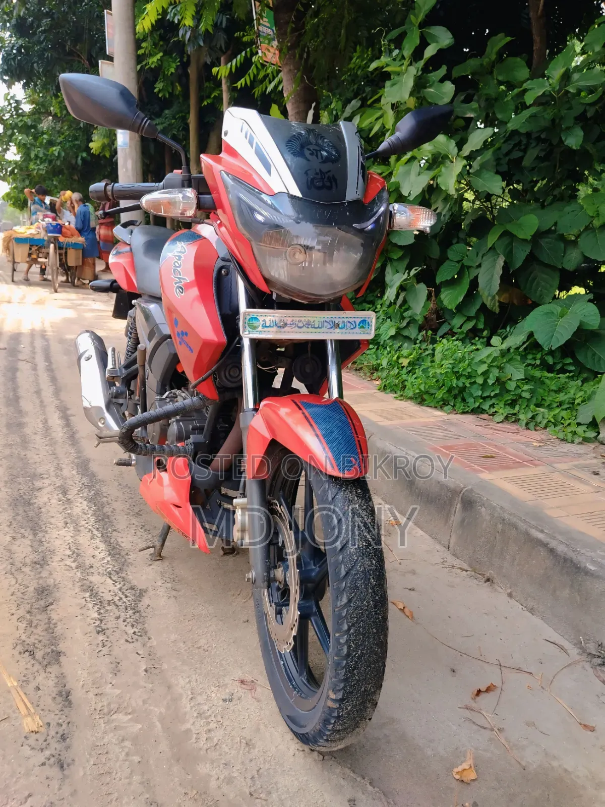 TVS Apache RTR 160 2V 2016 Red
