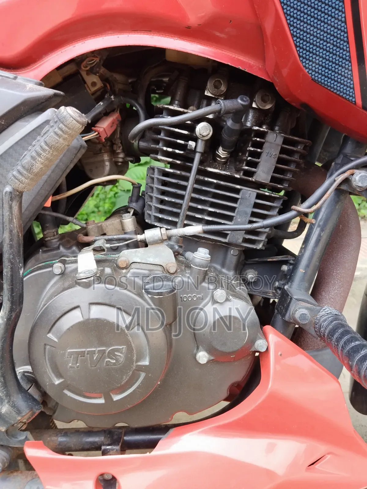 TVS Apache RTR 160 2V 2016 Red
