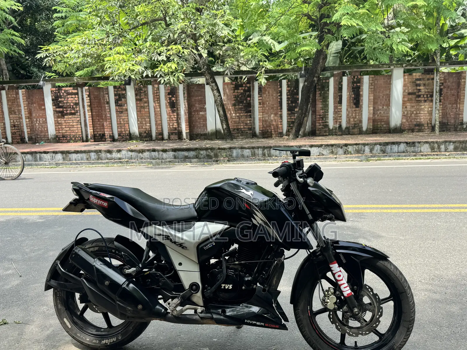 টিভিএস আপাচে আরটিআর ১৬০ ৪ভি ২০২২ ব্ল্যাক