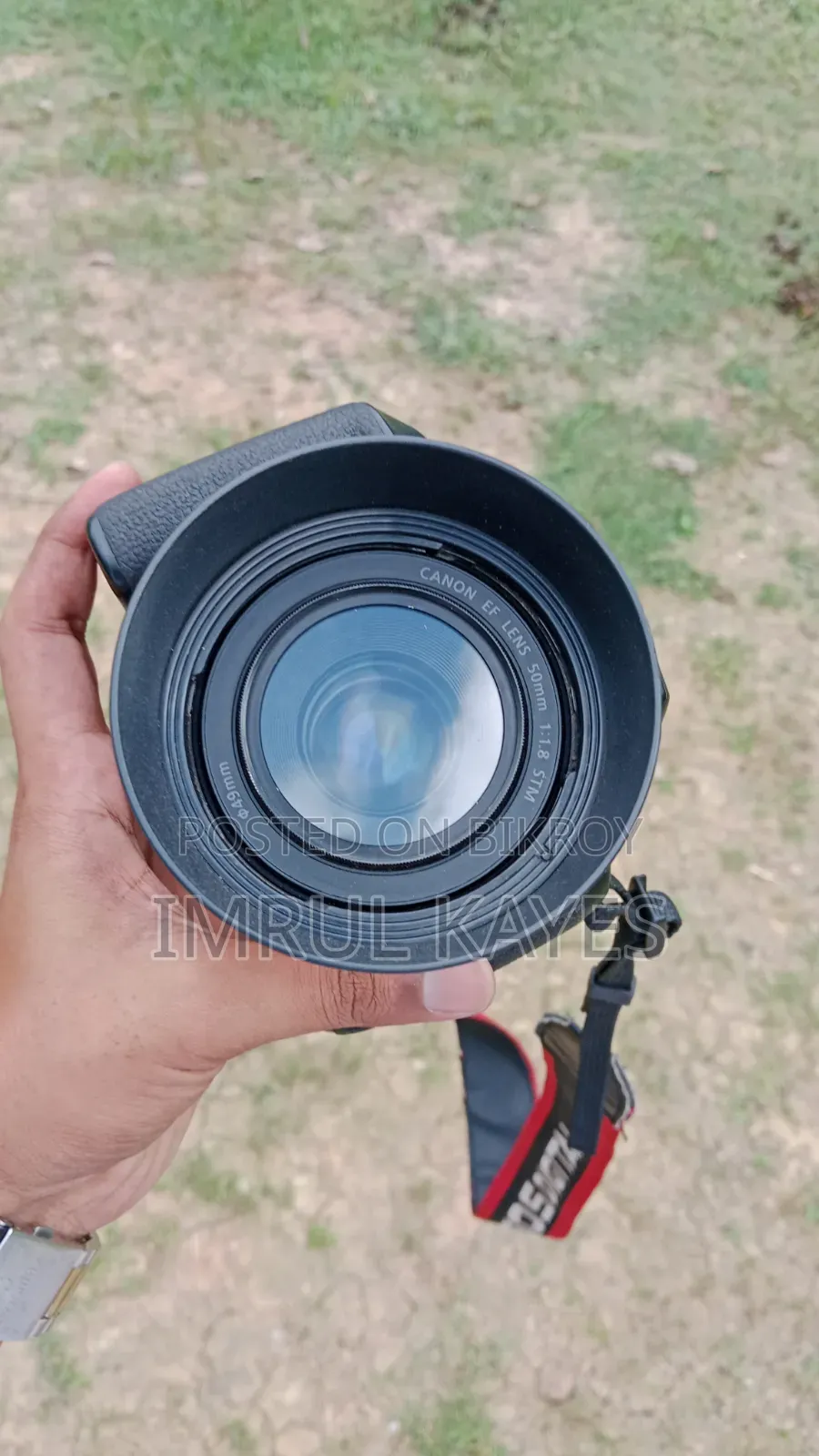 ক্যানন ৭৫০ডি উইথ প্রাইম লেন্স ৫০মিমি এসটিএম