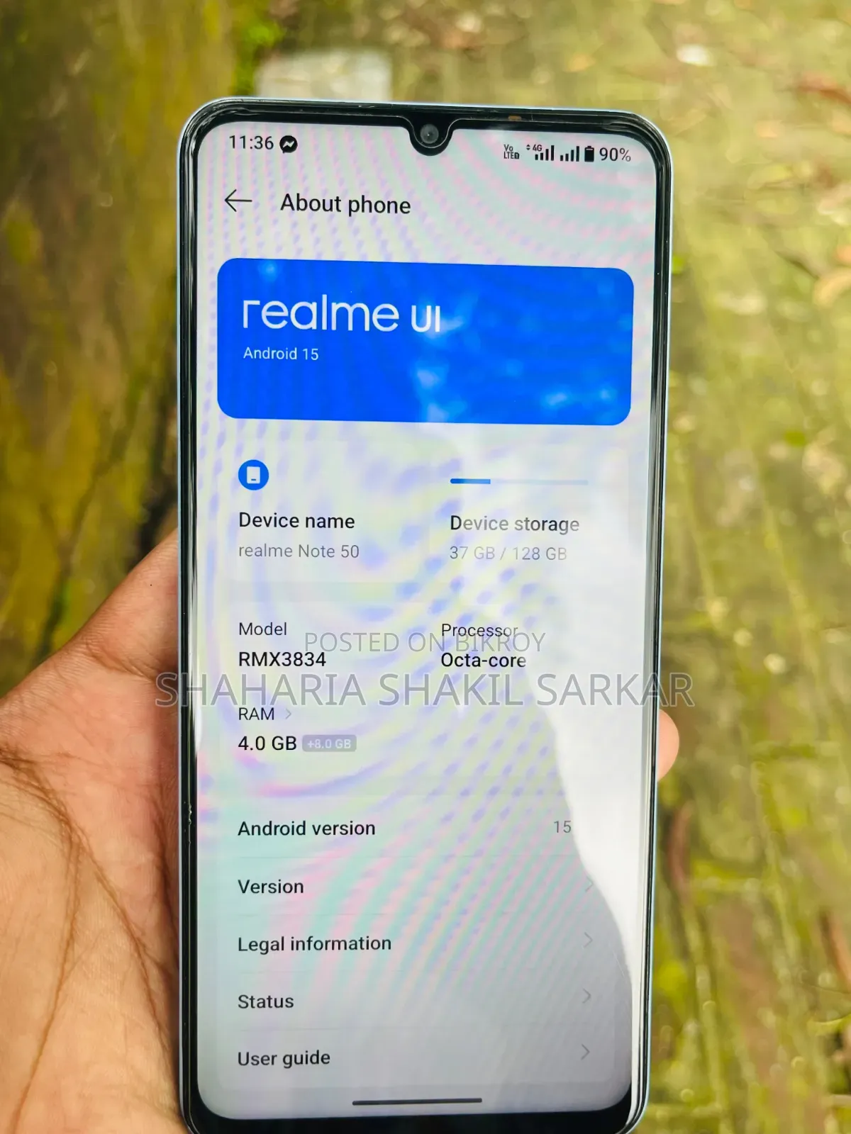 Realme Note 50 128 জিবি