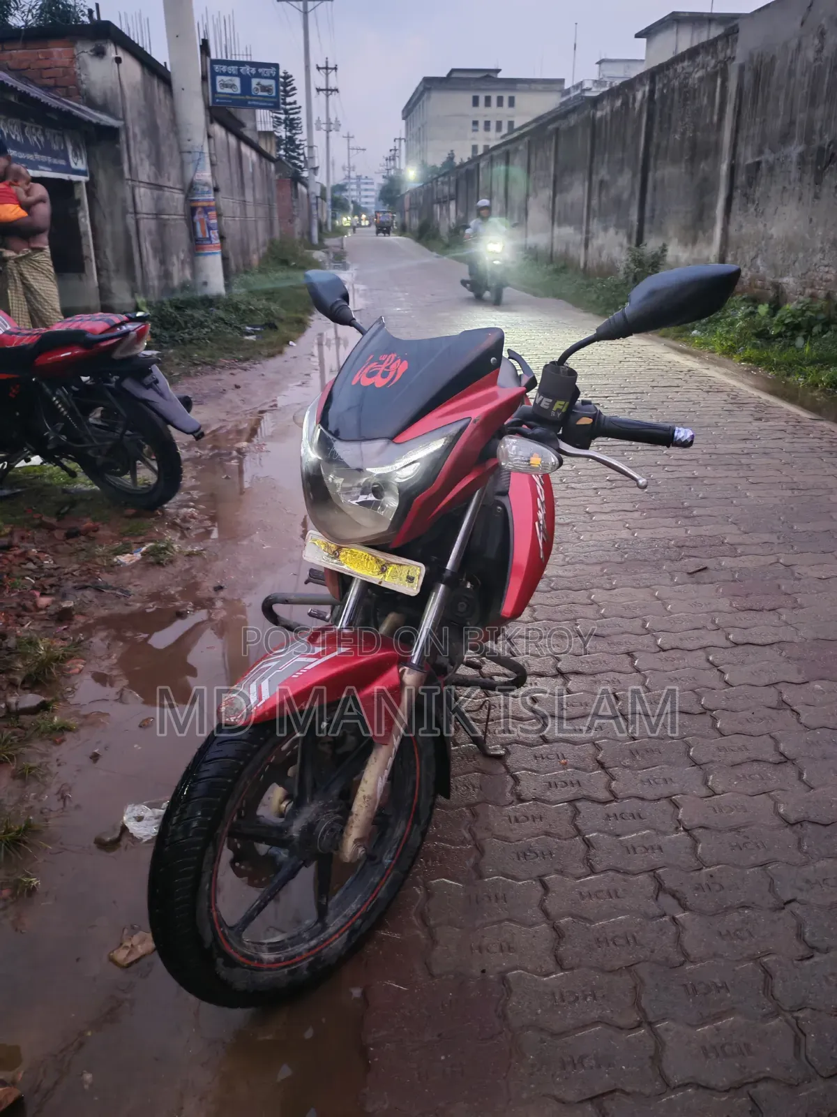 TVS Apache RTR 160 2V 2019 Red