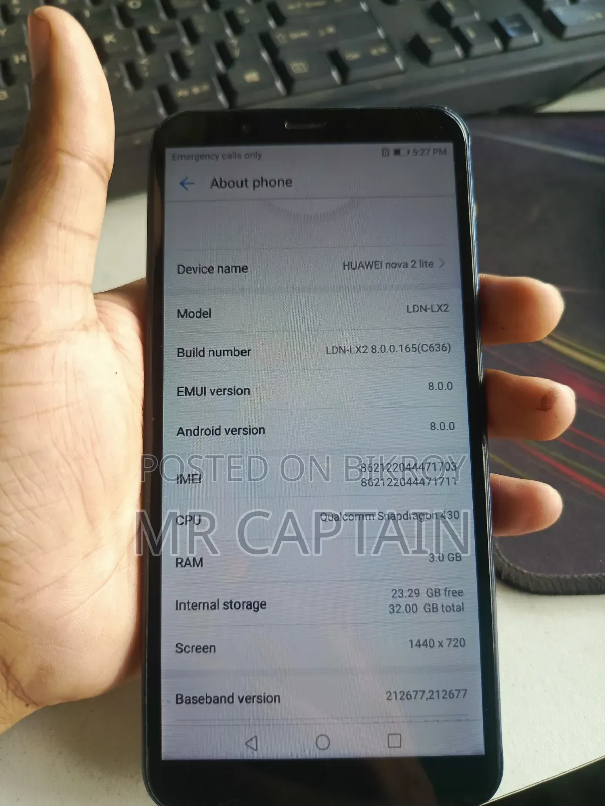 Huawei Nova 2 Lite 32 GB Blue