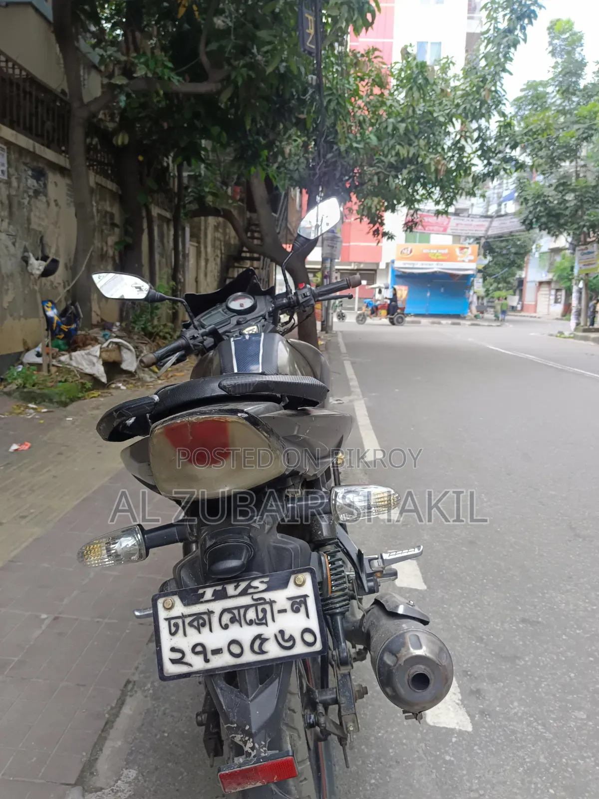 TVS Apache RTR 160 2V 2014 Gray