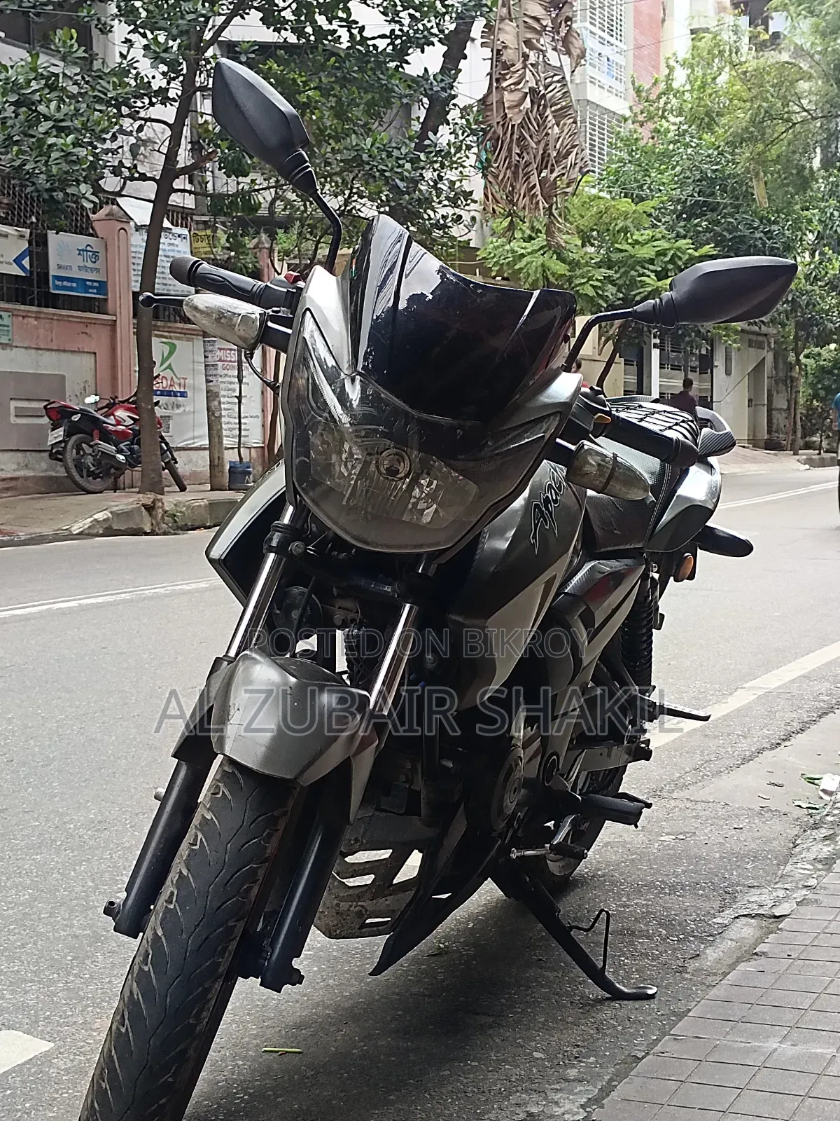 TVS Apache RTR 160 2V 2014 Gray