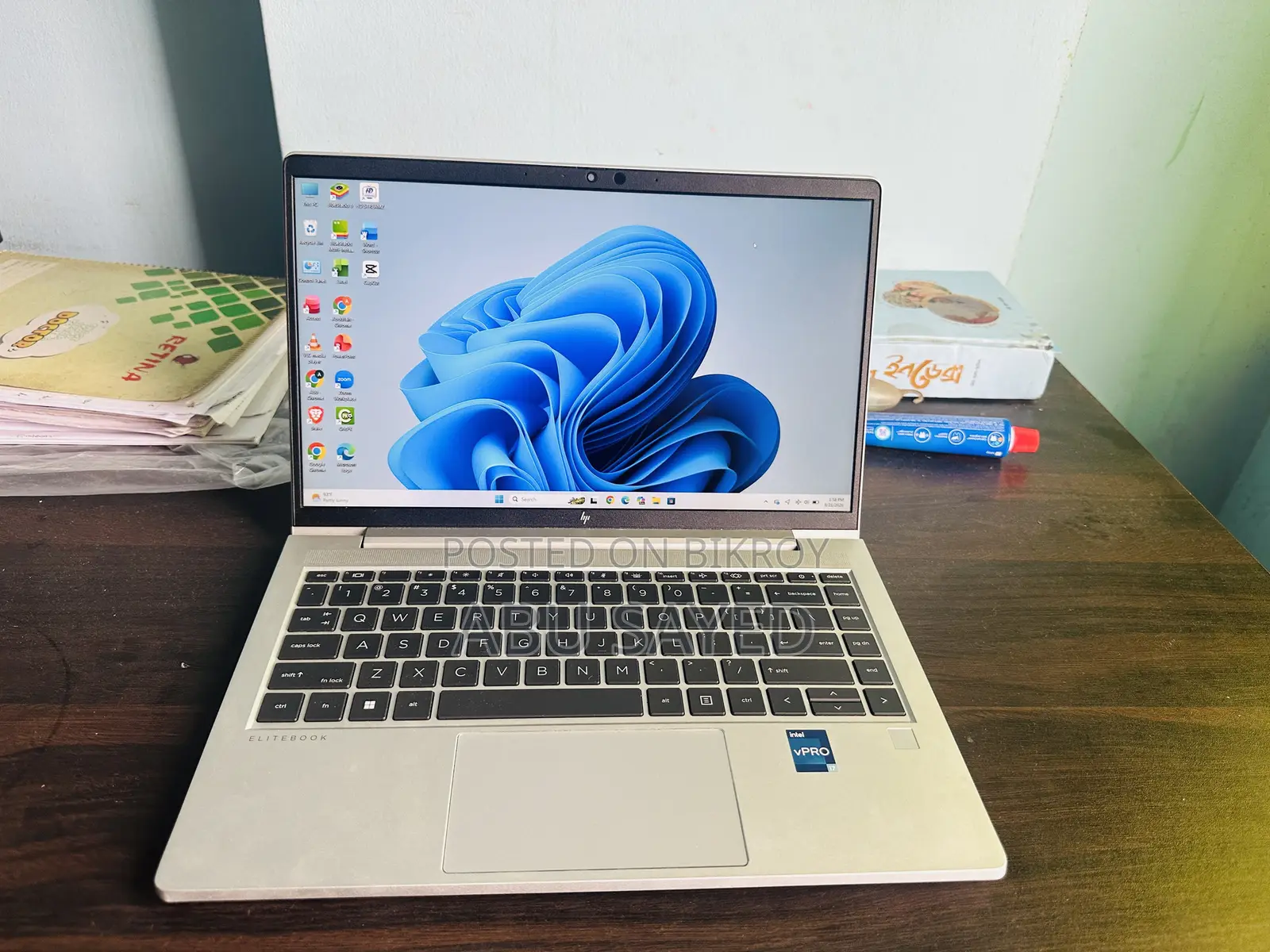 ল্যাপটপ HP EliteBook 640 G10 16GB Intel Core I7 SSD 512GB
