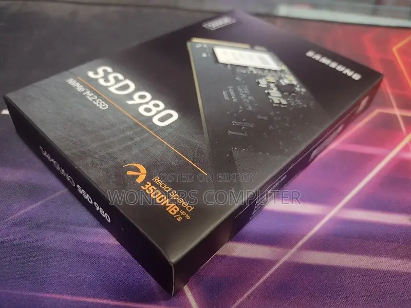 500GB Samsung 980 M.2 NVMe PCIe 3.0 SSD 3 Years Warranty
