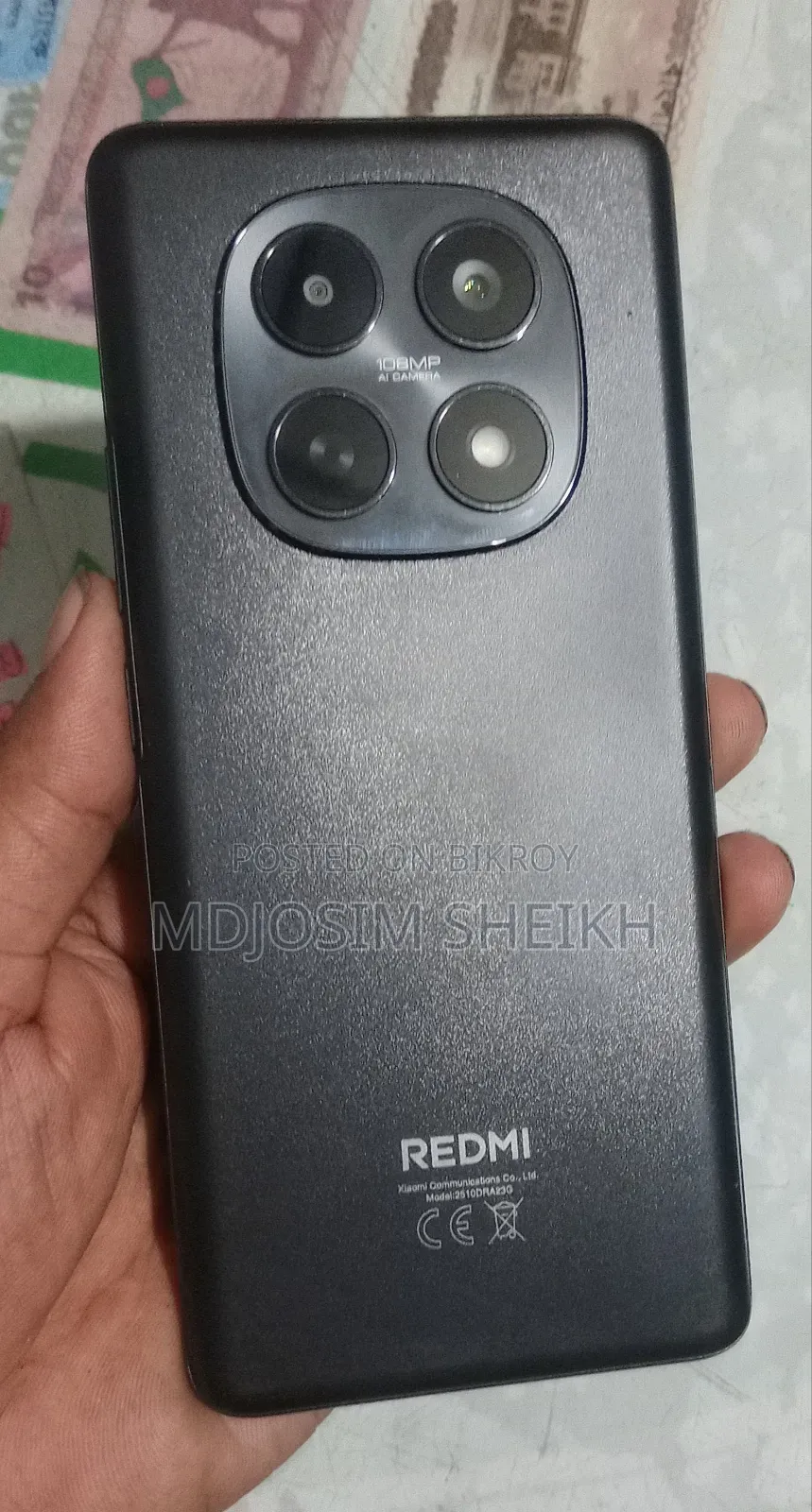Xiaomi Redmi Note 15 256 GB Black