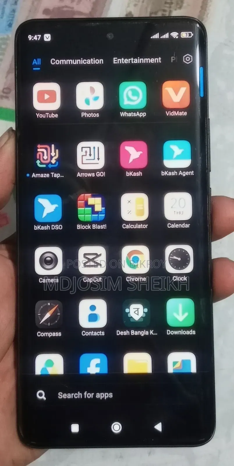 Xiaomi Redmi Note 15 256 GB Black
