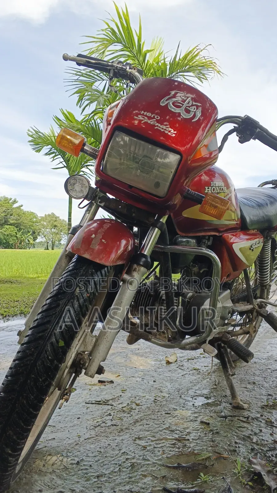 Hero Splendor Plus 2010 Red
