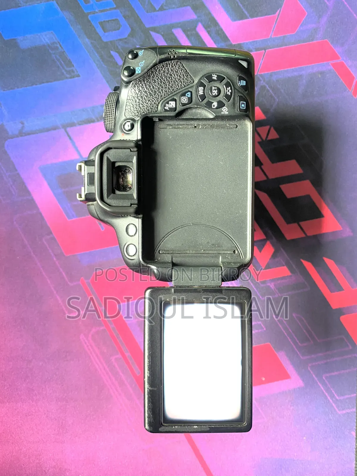 Canon 700D With 50mm Prime Lens Setup for Sale!
