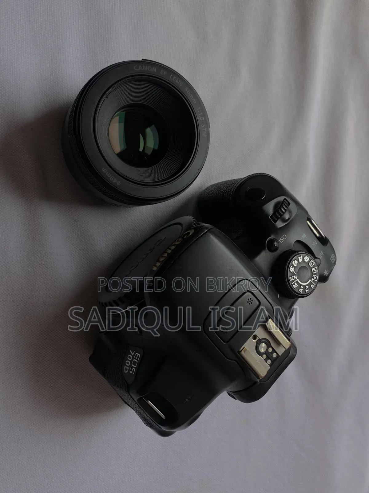 Canon 700D With 50mm Prime Lens Setup for Sale!