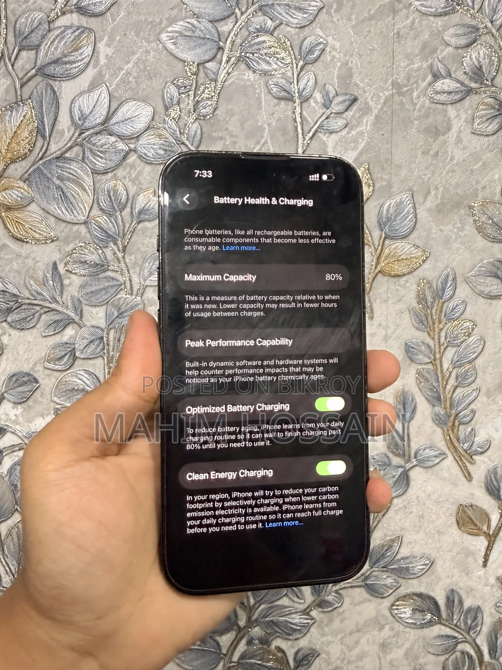 অ্যাপল আইফোন ১৪ প্রো ১২৮ জিবি ব্ল্যাক