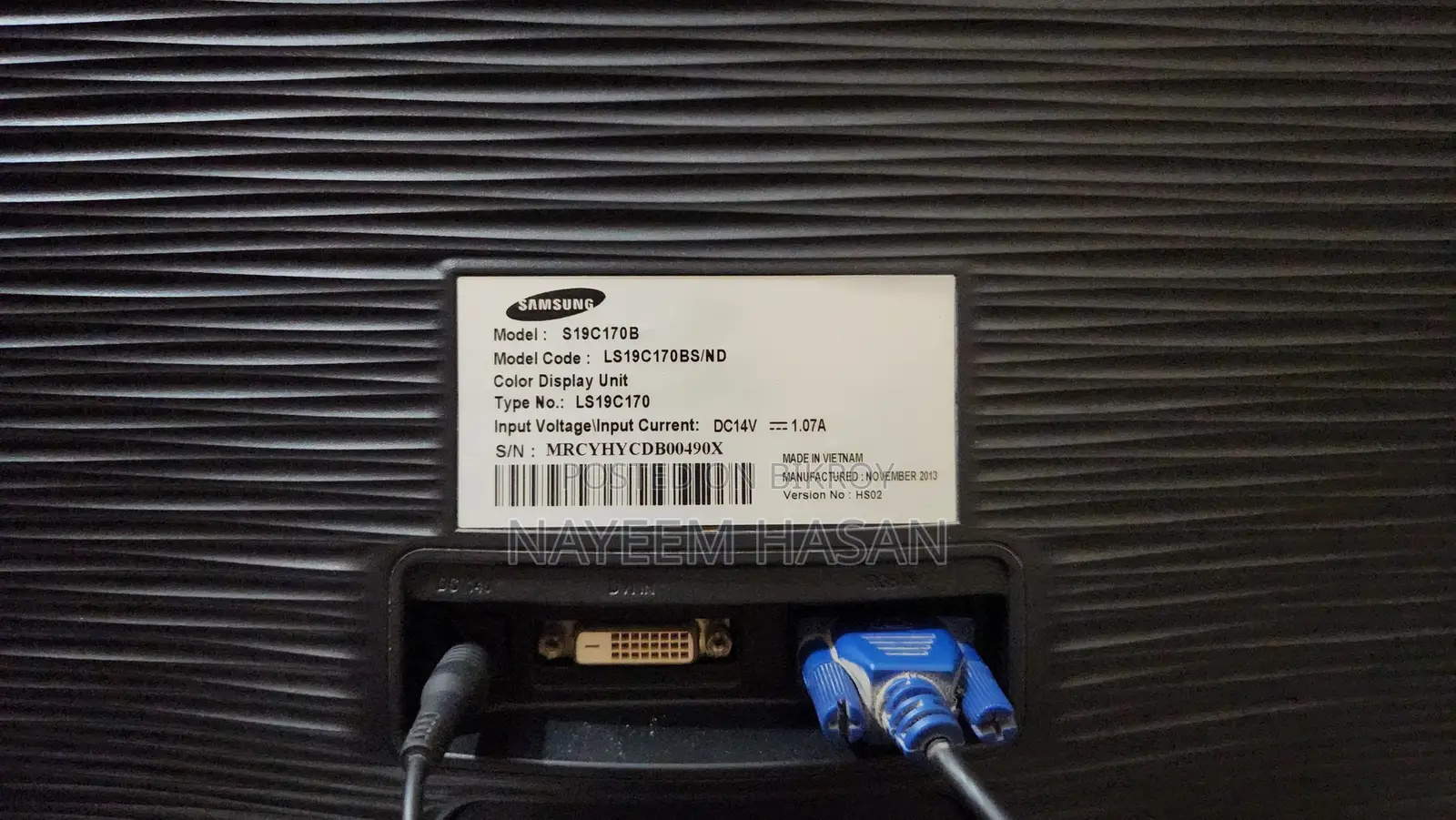 Samsung 19 Inch Monitor