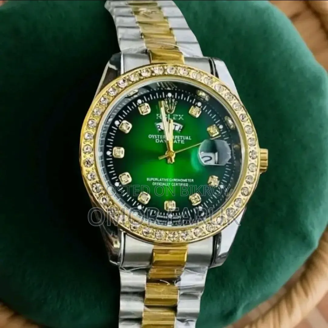 Luxury Rolex Datejust Diamond Bezel Two Tone ছেলেদের ঘডি