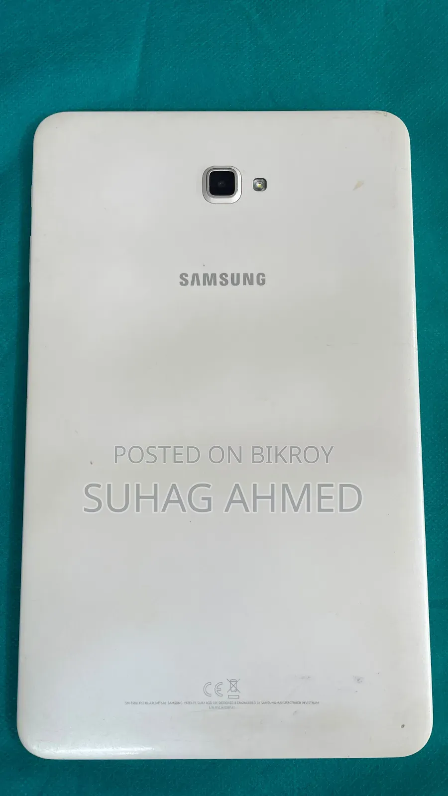 Samsung Galaxy Tab A SM-T285 16 GB White