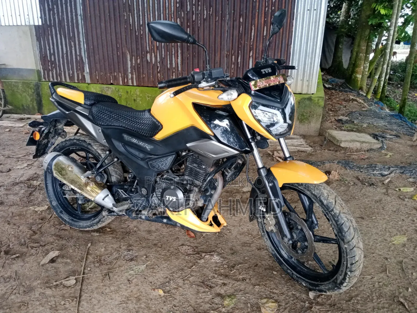 TVS Raider 125 2023 Yellow